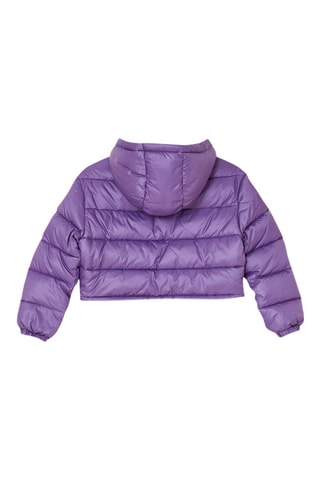 Anorak con capucha - Violeta