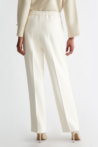Pantalón de tiro alto - Beige