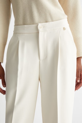 Pantalón de tiro alto - Beige