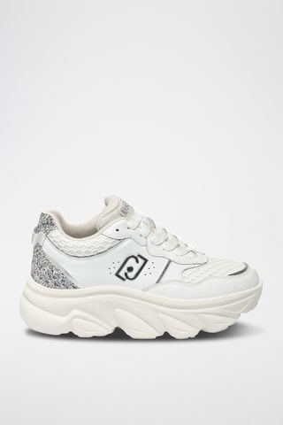 Zapatillas de piel - Blanco