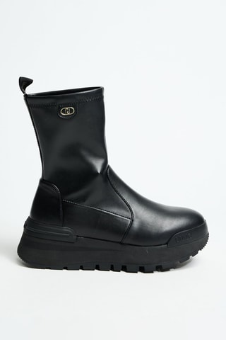 Botines de cuña Amazing 22 - Negro - Negro