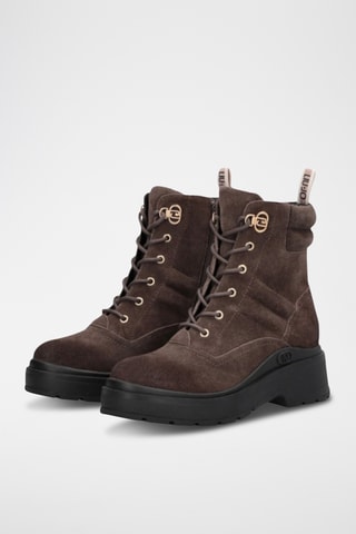 Botines de nobuk - Negro