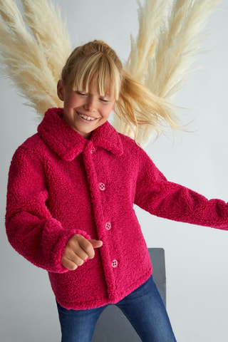 Chaqueta reversible y bandolera - Rosa