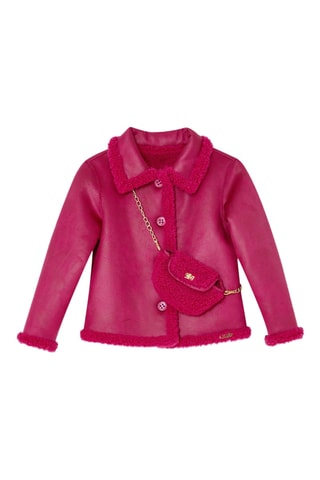 Chaqueta reversible y bandolera - Rosa