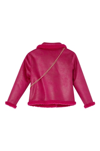 Chaqueta reversible y bandolera - Rosa