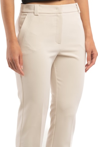 Pantalón flare - Beige