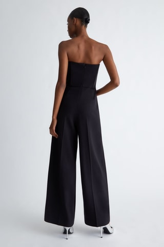 Mono bustier - Negro