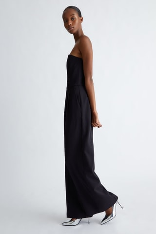 Mono bustier - Negro