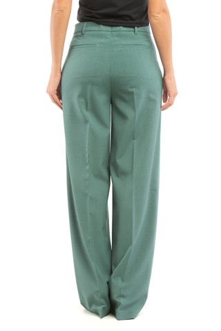 Pantalón straight. - Verde