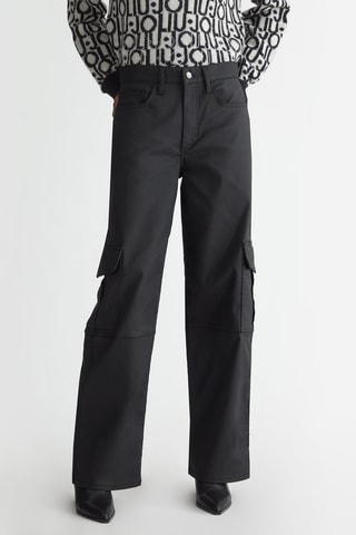 Pantalón de tiro alto - Negro