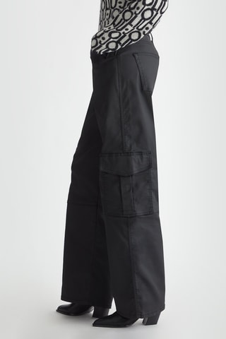 Pantalón de tiro alto - Negro
