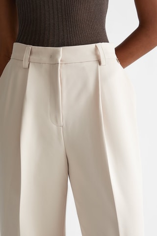 Pantalón palazzo - Beige