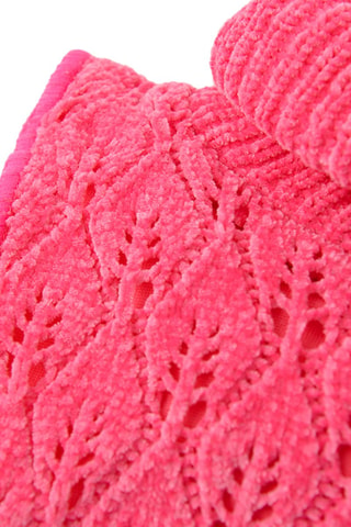 Col plastron - Fuchsia