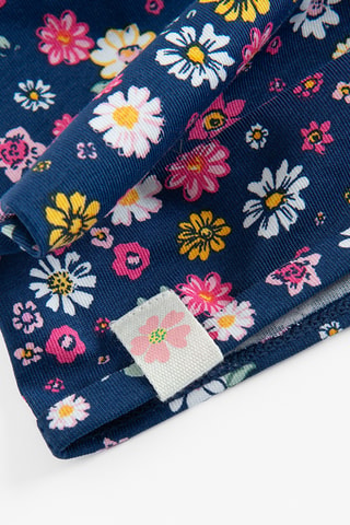 Colsjaal - Marineblauw en Fuchsia