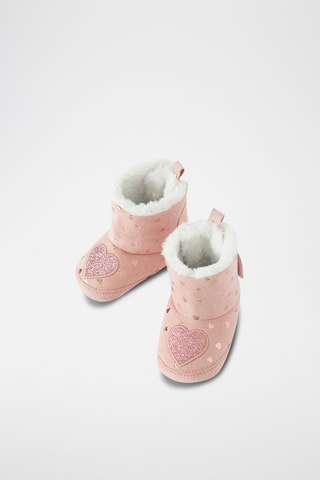 Chaussons fourrés - Rose