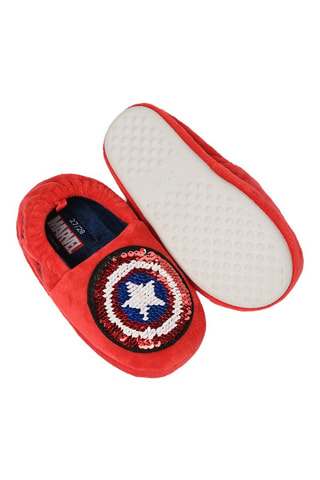 Pantoufles Captain America et Iron Man Avengers Marvel - Rouge