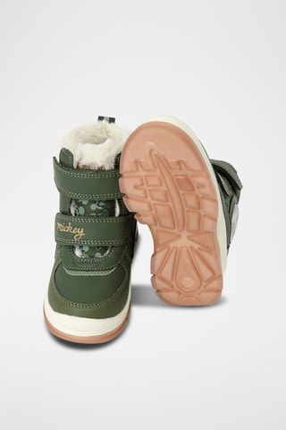 Boots fourrés Mickey Disney - Kaki