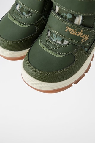 Boots fourrés Mickey Disney - Kaki