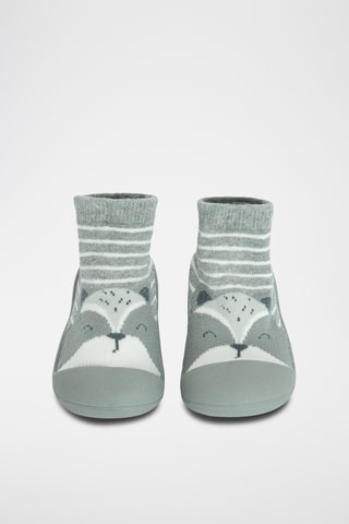 Bottines - Gris clair