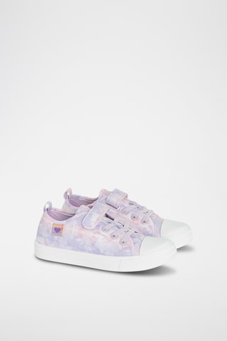 Sneakers Tie and Dye - Lichtpaars
