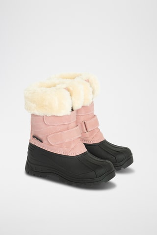 Gevoerde snowboots- Roze