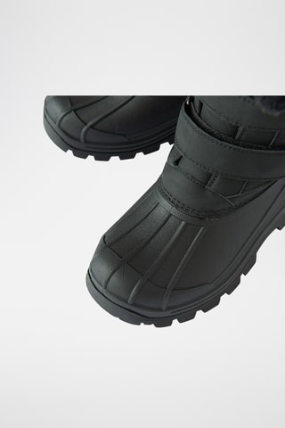 Gevoerde snowboots- Zwart