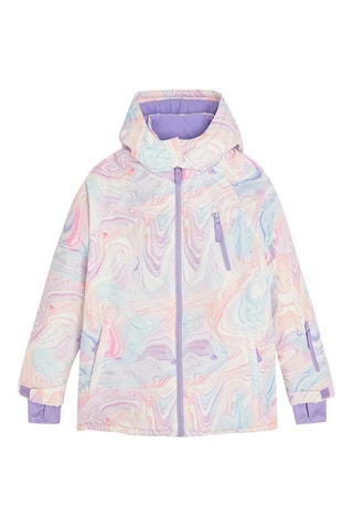 Ski-jasje Tie and Dye - Paars