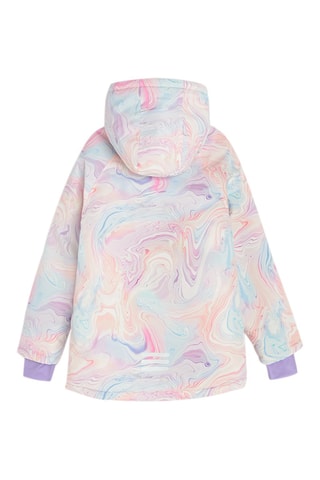 Ski-jasje Tie and Dye - Paars
