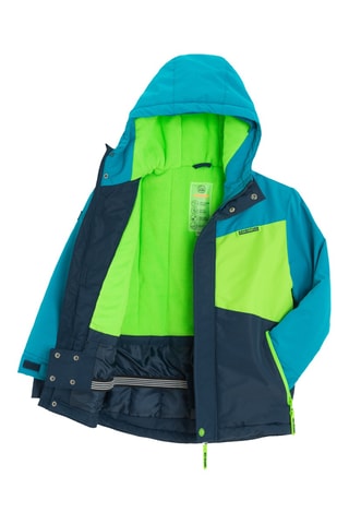 Veste de ski à capuche - Bleu