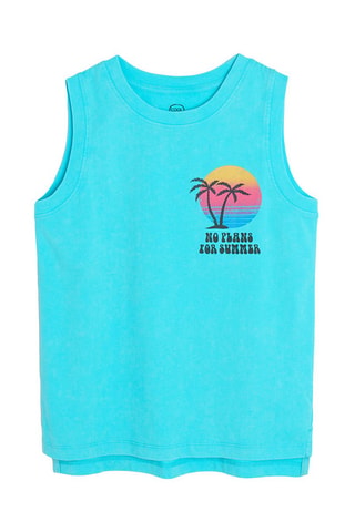 Débardeur Turquoise