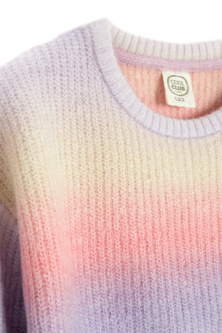Pull tie and dye - Violet et rose