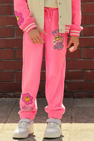 Joggingbroek Smiley - Roze