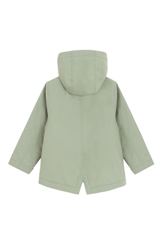 2-in-1 Parka met Capuchon - Mintgroen en Oranje