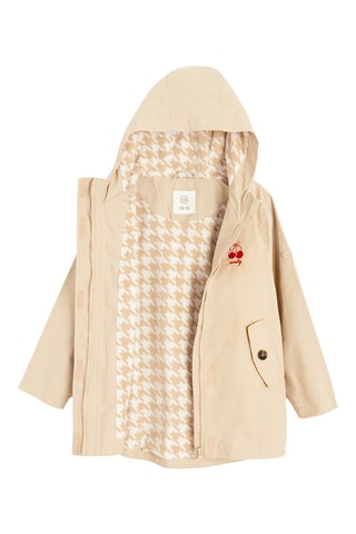 Parka met Capuchon - Beige