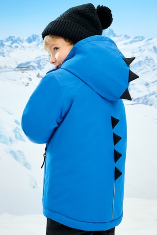 Parka à capuche - Bleu