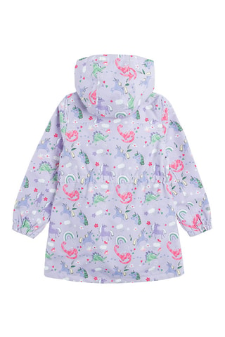 Parka met Capuchon Lichtpaars