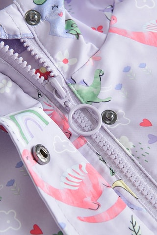 Parka met Capuchon Lichtpaars