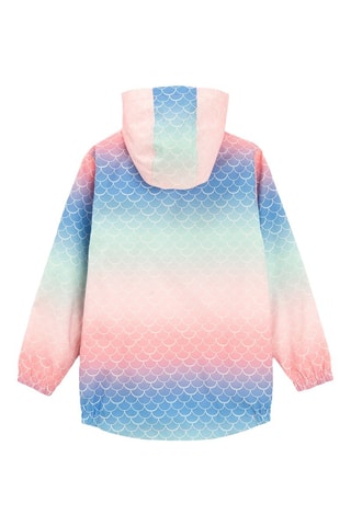 Veste à capuche tie and dye - Rose clair
