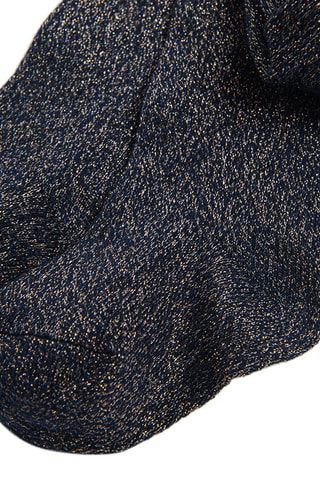 Panty Gemêleerd Marineblauw