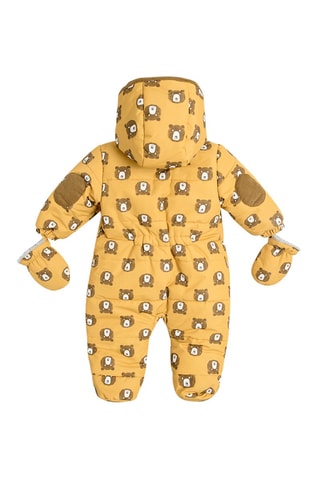 Combipilote à capuche Jaune