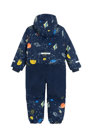Combipilote à capuche - Bleu marine