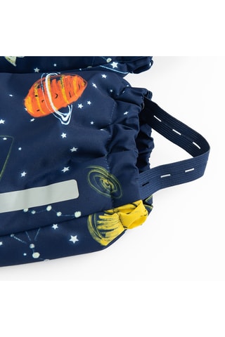 Combipilote à capuche - Bleu marine