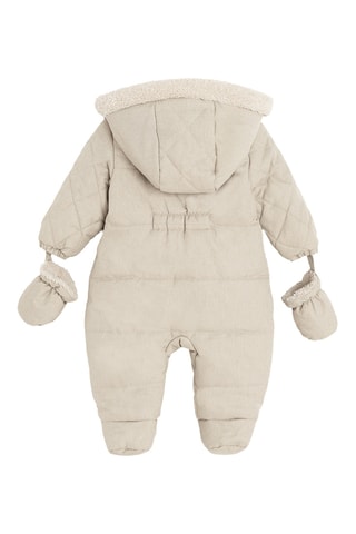 Combipilote à capuche - Beige