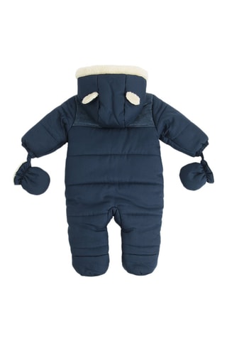 Combipilote à capuche - Bleu marine