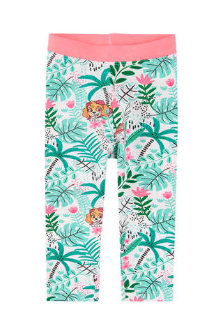 Legging Skye Pat’ Patrouille Blanc et turquoise