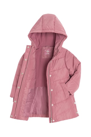Doudoune à capuche - Rose