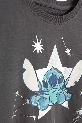 T-shirt Stitch Lilo en Stitch Disney - Grijs