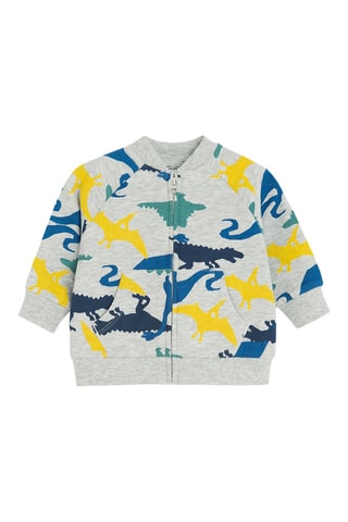 Sweater - Gemêleerd Lichtgrijs