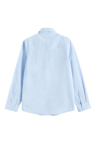 Overhemd en Vlinderdas - Blauw