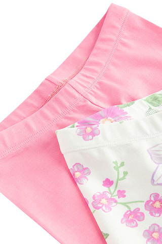 2 leggings - Rose